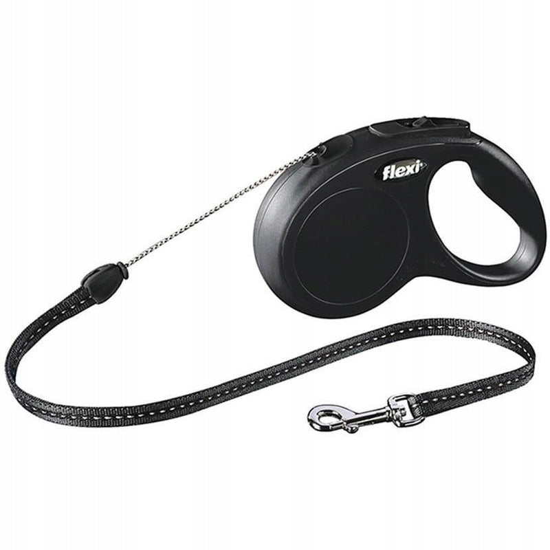 Flexi Lanyard New Classic (M) Cable 5m black