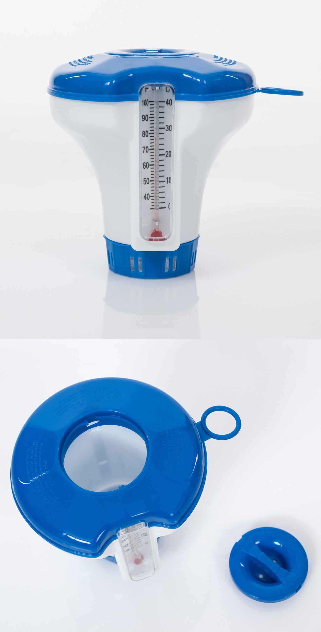 Floating DISPENSER Chlorine Small Tablets Boyko Thermometer Swimming Pool Jacuzzi 290618 Manufacturer Jilong