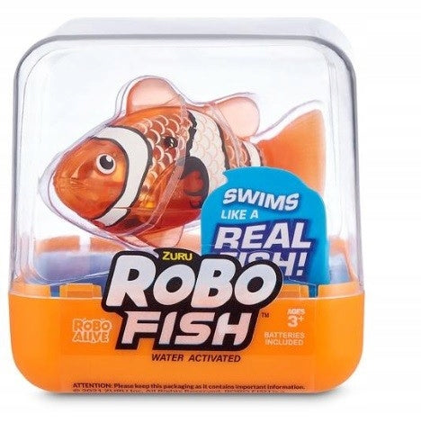 Floating fish ZURU changing color orange plastic Manufacturer code 225201