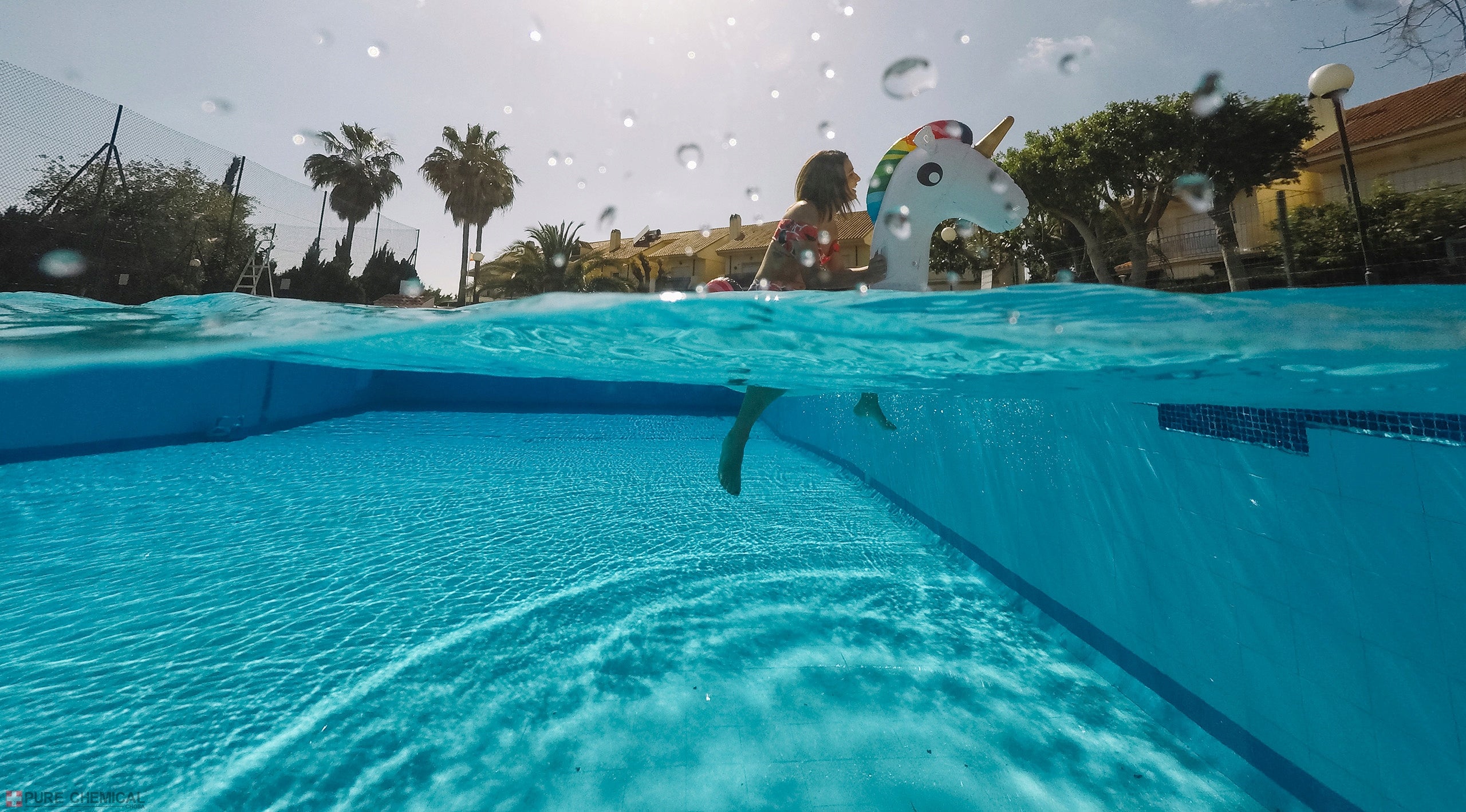 Flock Shock liquid coagulant for swimming pool crystalline water Pure Chemical 5L Manufacturer code FLOCK SUPER SHOCK KOAGULANT 5 LITR