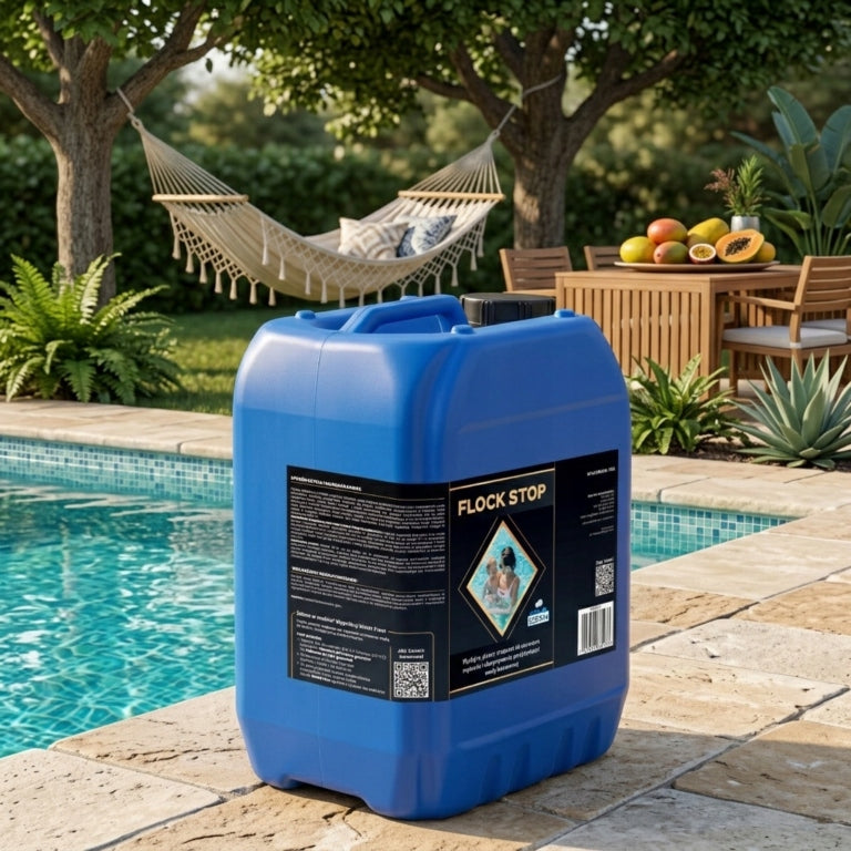 Flockstop Liquid Coagulant Crystalline Water Removes Turbidity 5l Kind coagulant