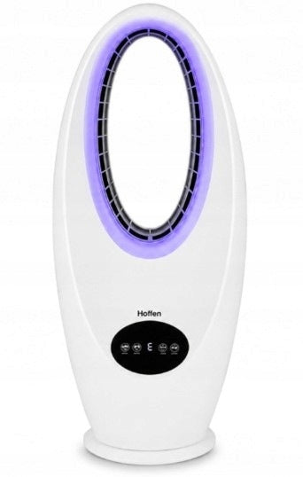 Floor Fan Bladeless Hoffen White Oscillating 50W RGB