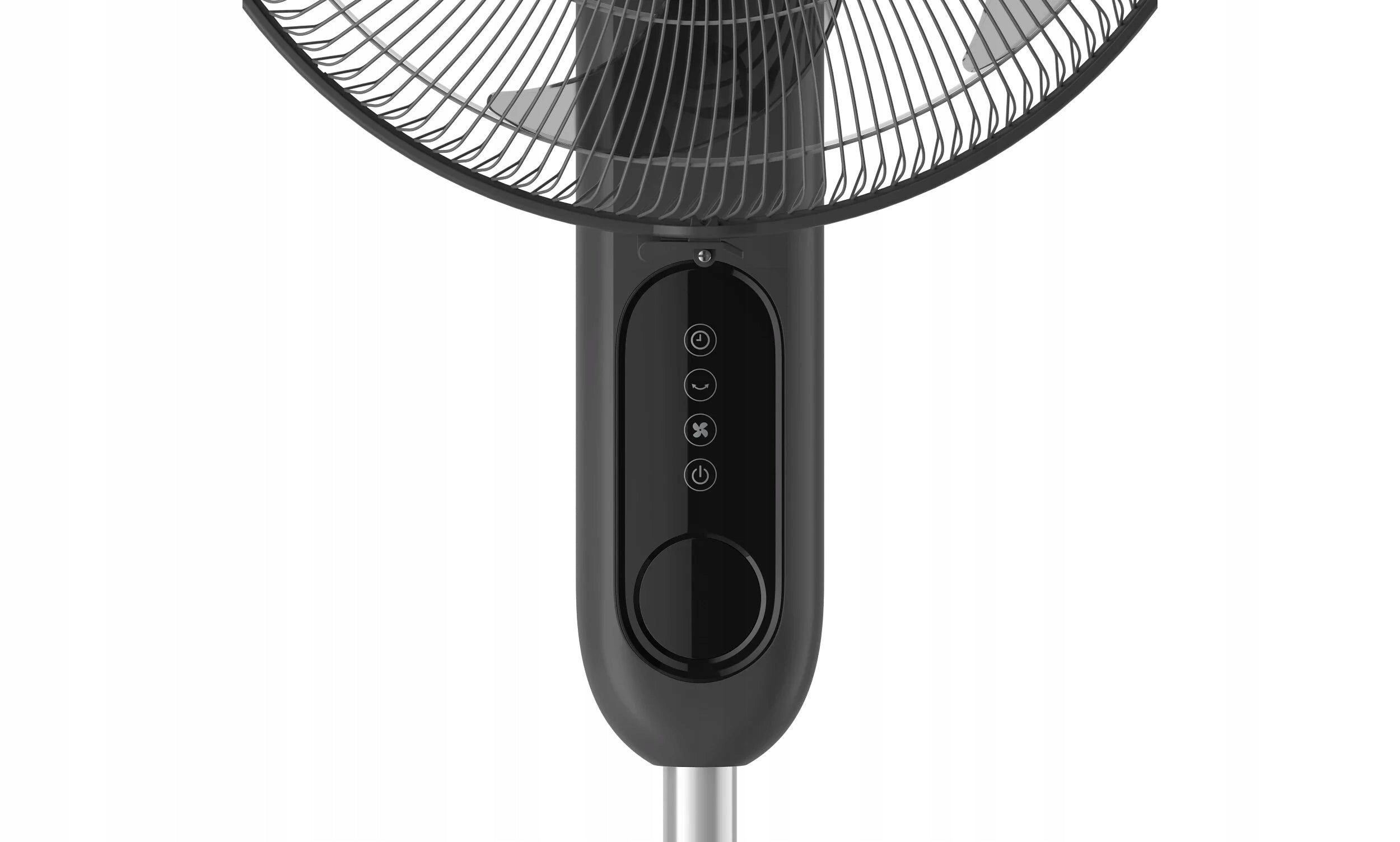 Floor Fan Philips CX1520/01 47W 43dB Timer Remote Control black Power supply mains