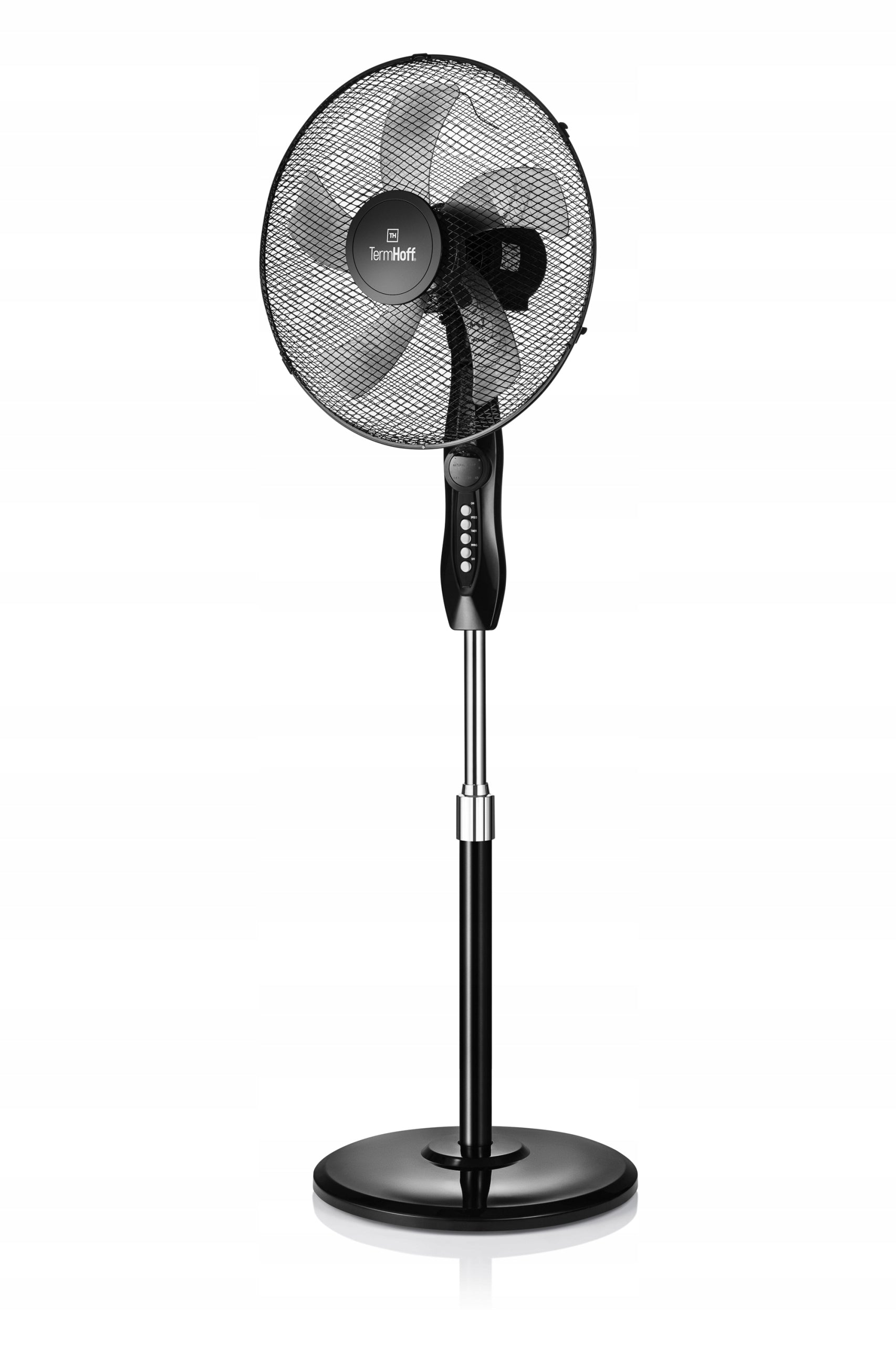 Floor Fan Standing 43cm Remote Control Timer Power 45W TermHoff Manufacturer code 05263