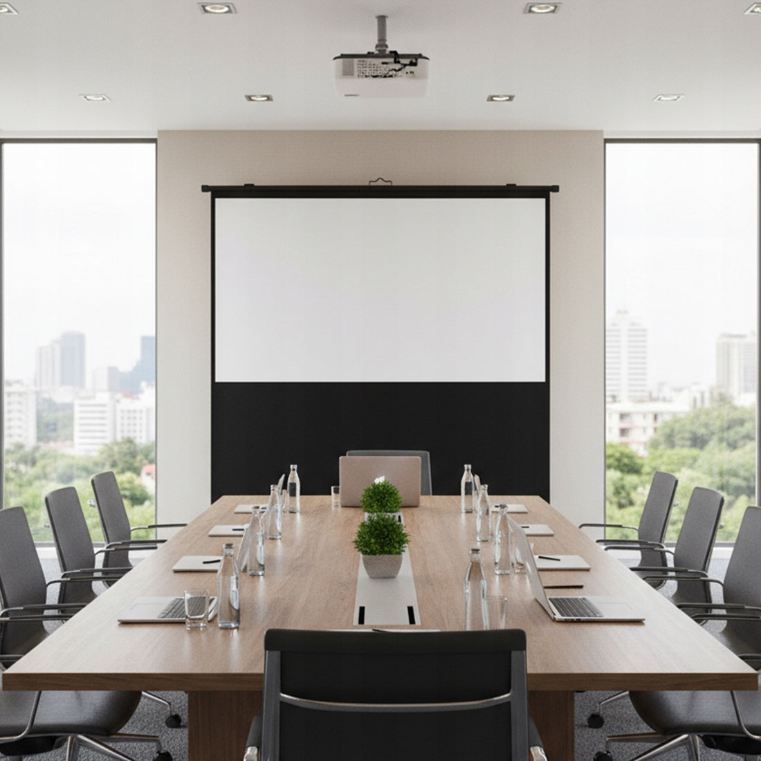 Floor Projection Screen 60 Inch SMALL 4:3 FULL HD 4K Portable POWERFUL Packaging status original