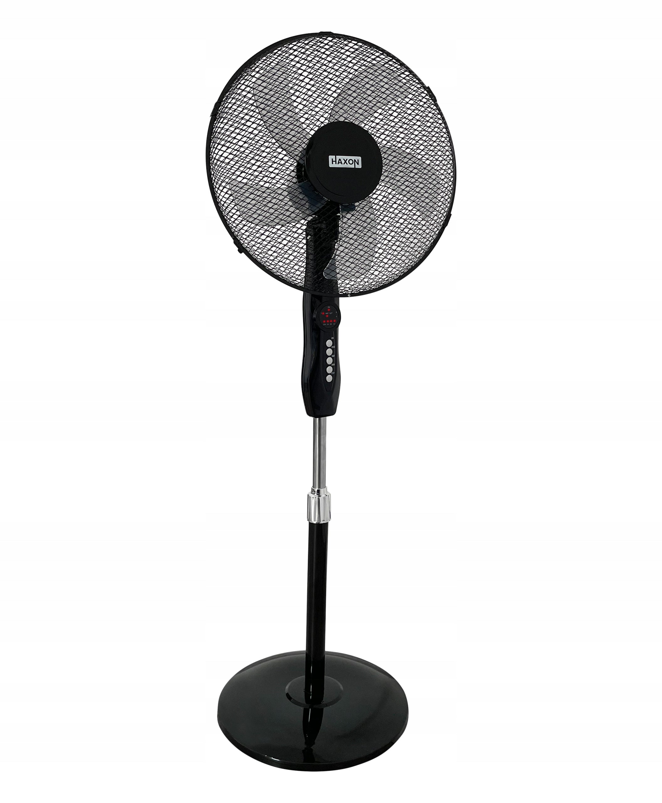 Floor fan HAXON DAX standing fan 5 blades timer + remote control Fan type floor