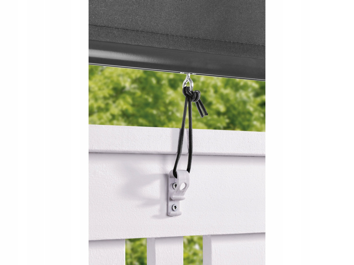 Florabest Awning Terrace Blind Balcony Vertical 140x250 Anthracite Length 250 cm
