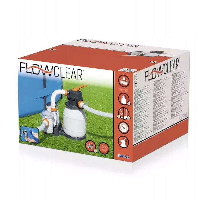 Flowclear 58495 58497 pump motor for sand pump Bestway 58495 new Manufacturer code Agregat napęd basenowej motor silniczek 1132c