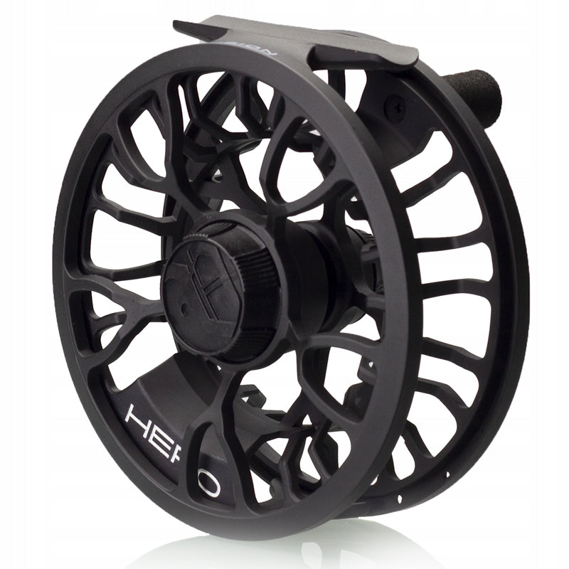 Fly Reel Large Arbor Vision Hero Reel Black #4/6 VHR46 Packaging status original