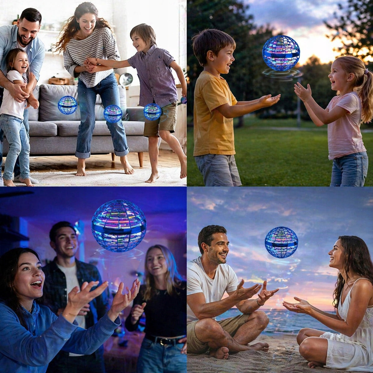 Flying Ball Boomerang Flynova Pro LED toy ufo hand controlled toy Packaging status original