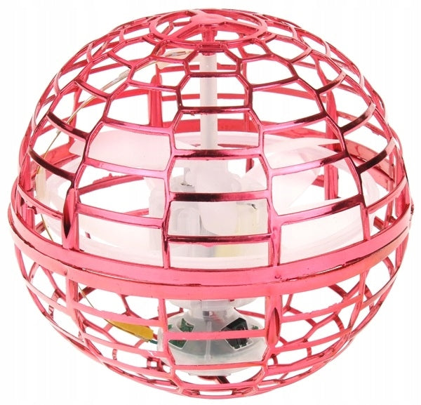 Flying Glowing Ball Flying Spinner Ball Deception Ufo 360° 9 cm + Remote Control Packaging status original