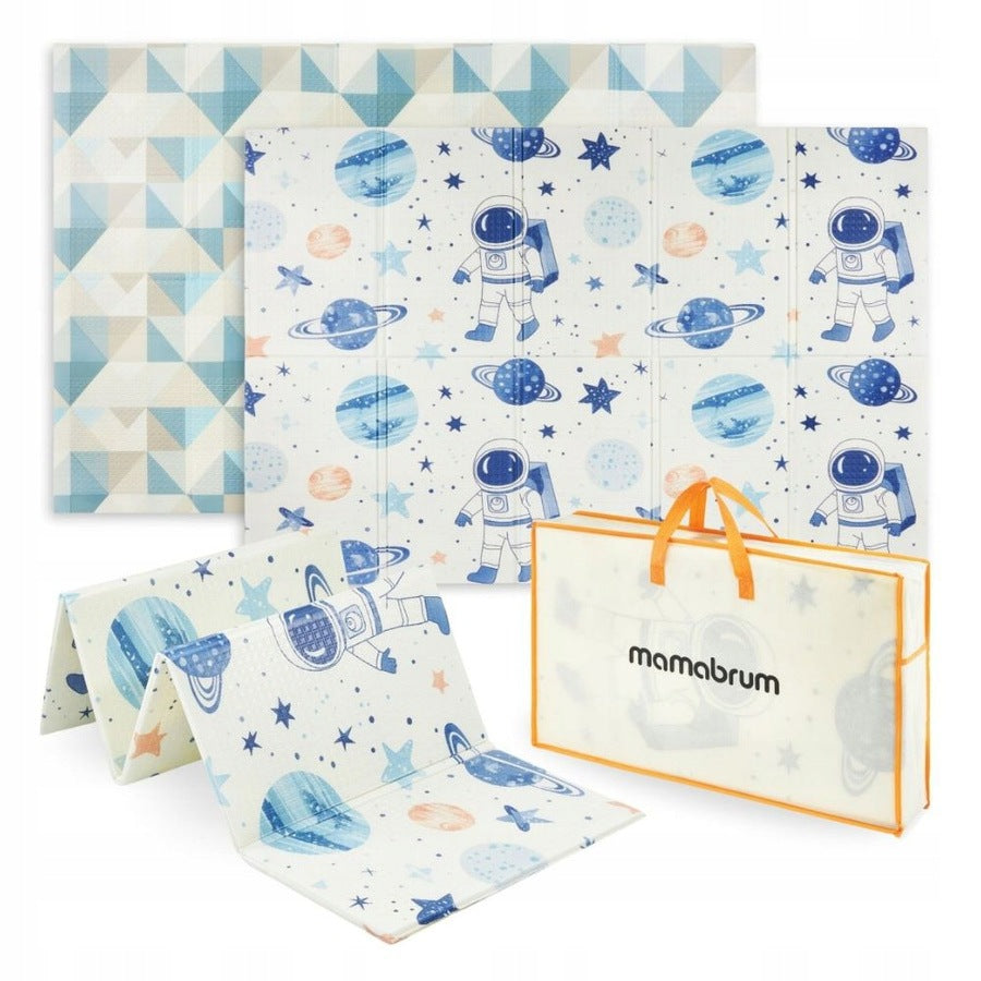 Foam Mat Educational Folding Space Geometric Triangles 180x120 cm Packaging status original