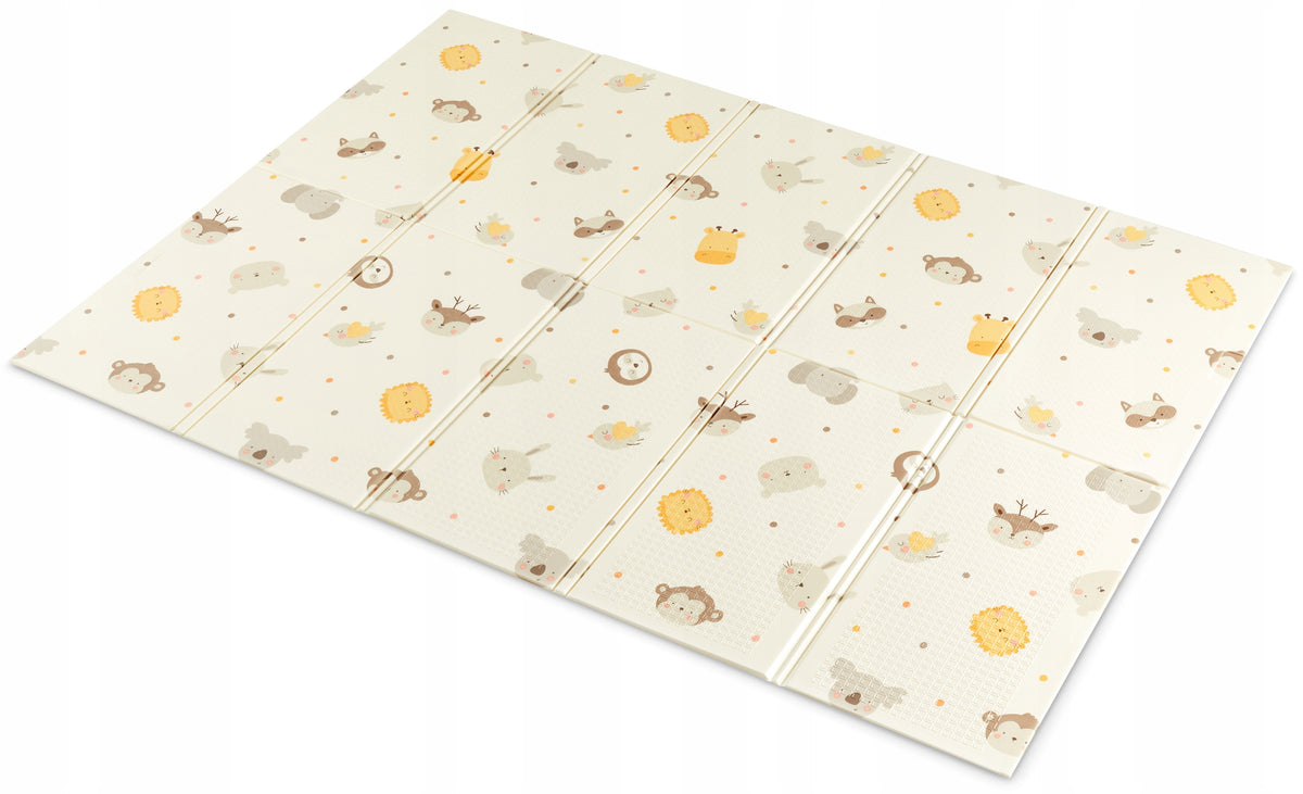 Foam Mat Sesttino Folding Educational For Children Double Sided XXL Manufacturer code Lovely face & on the road