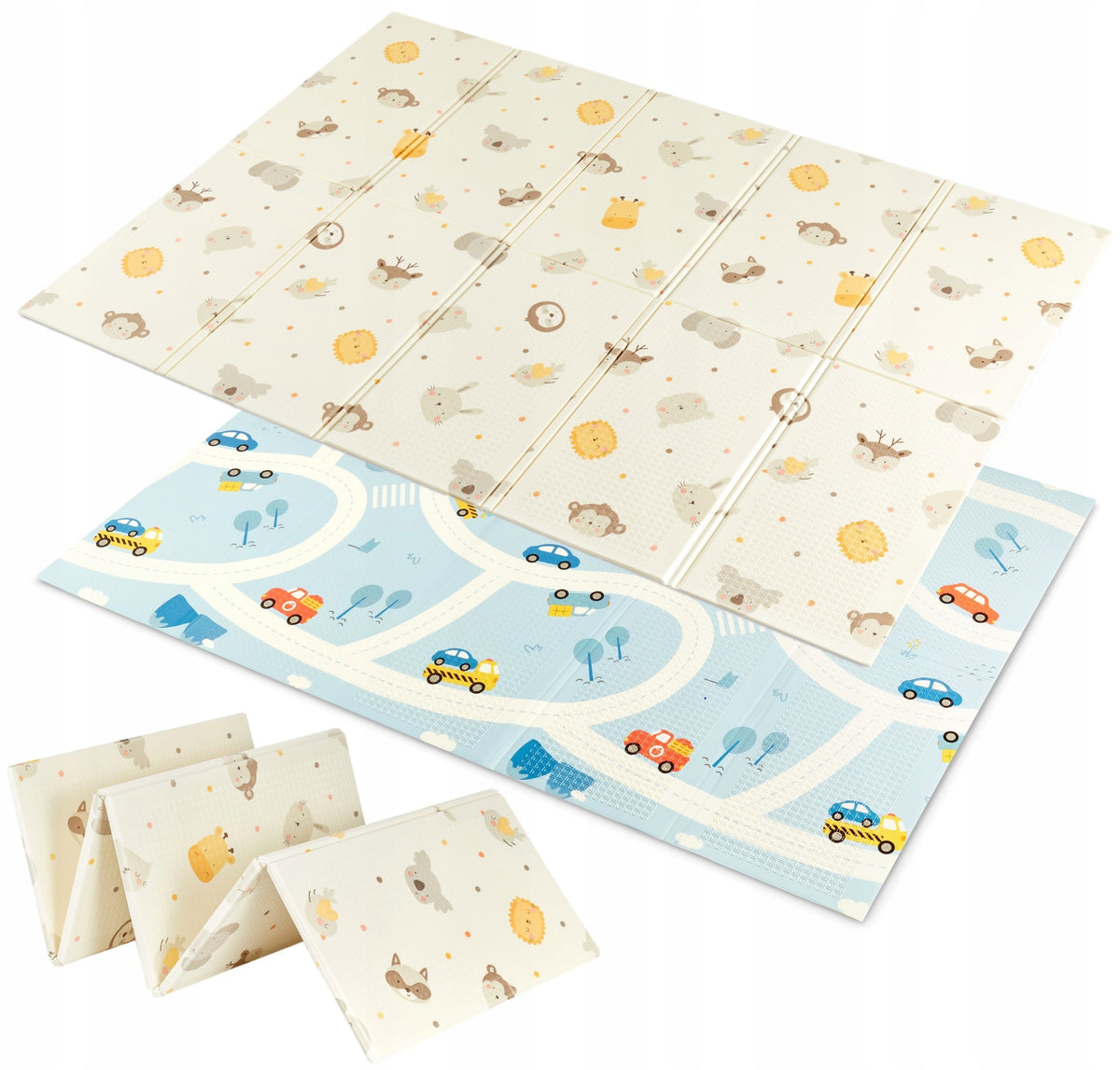 Foam Mat Sesttino Folding Educational For Children Double Sided XXL