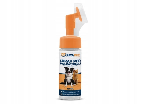 Foam for paws cat dog spray paw cleaning 2in1 150ml Toothbrush Manufacturer code 62004