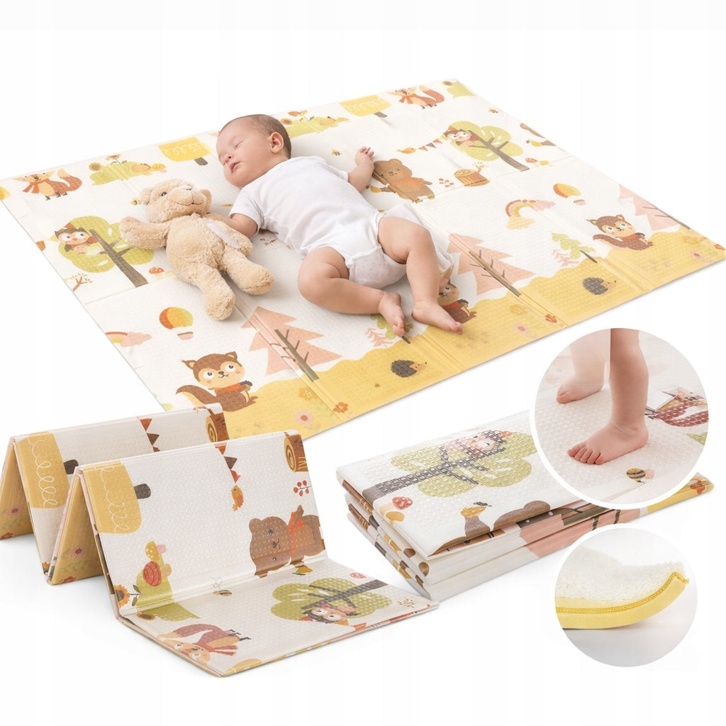 Foam mat EDUCATIONAL double-sided 180x120 cm multicolored LAS bestMATE