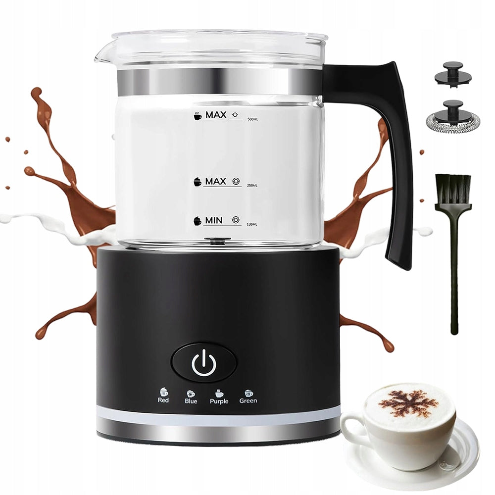 Foamer and milk heater 600W 4 FUNCTIONS GLASS 500ml