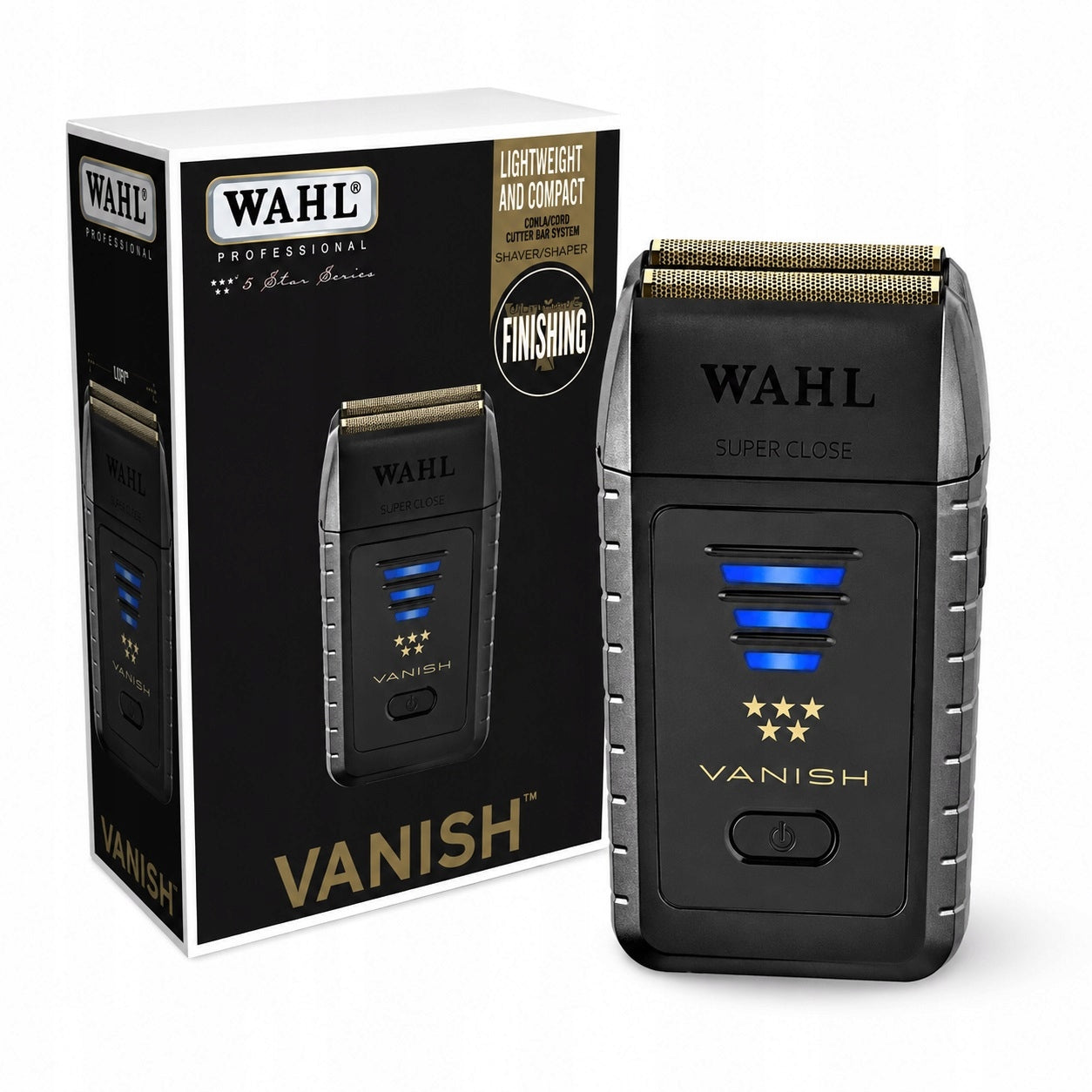 Foil shaver Wahl 5 Star Vanish black network-battery 100 min Manufacturer code 08173-716