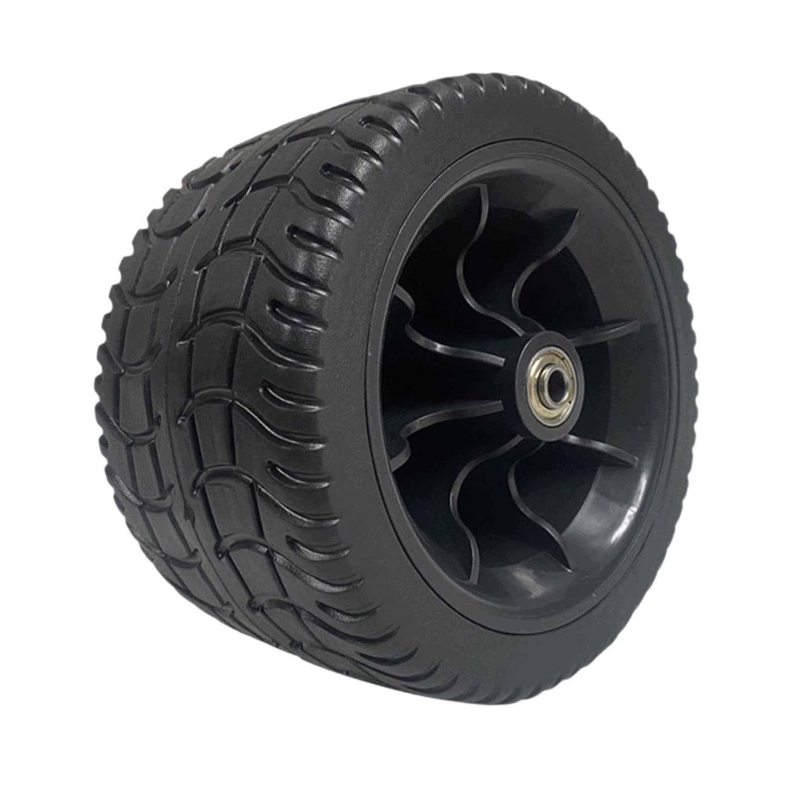 Foldable Wagon Wheel Easy Installation Wear Resistant Tires for Beach Cart