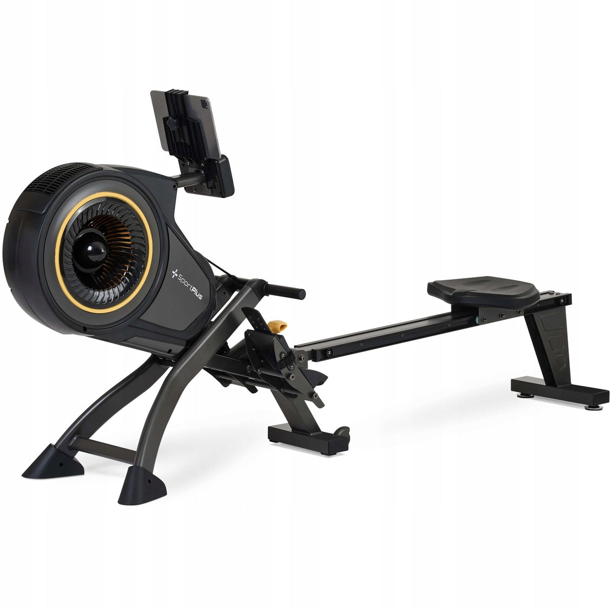 Folding Air Rowing Machine SportPlus 8 Resistance Levels up to 150 kg 200 cm Packaging status original