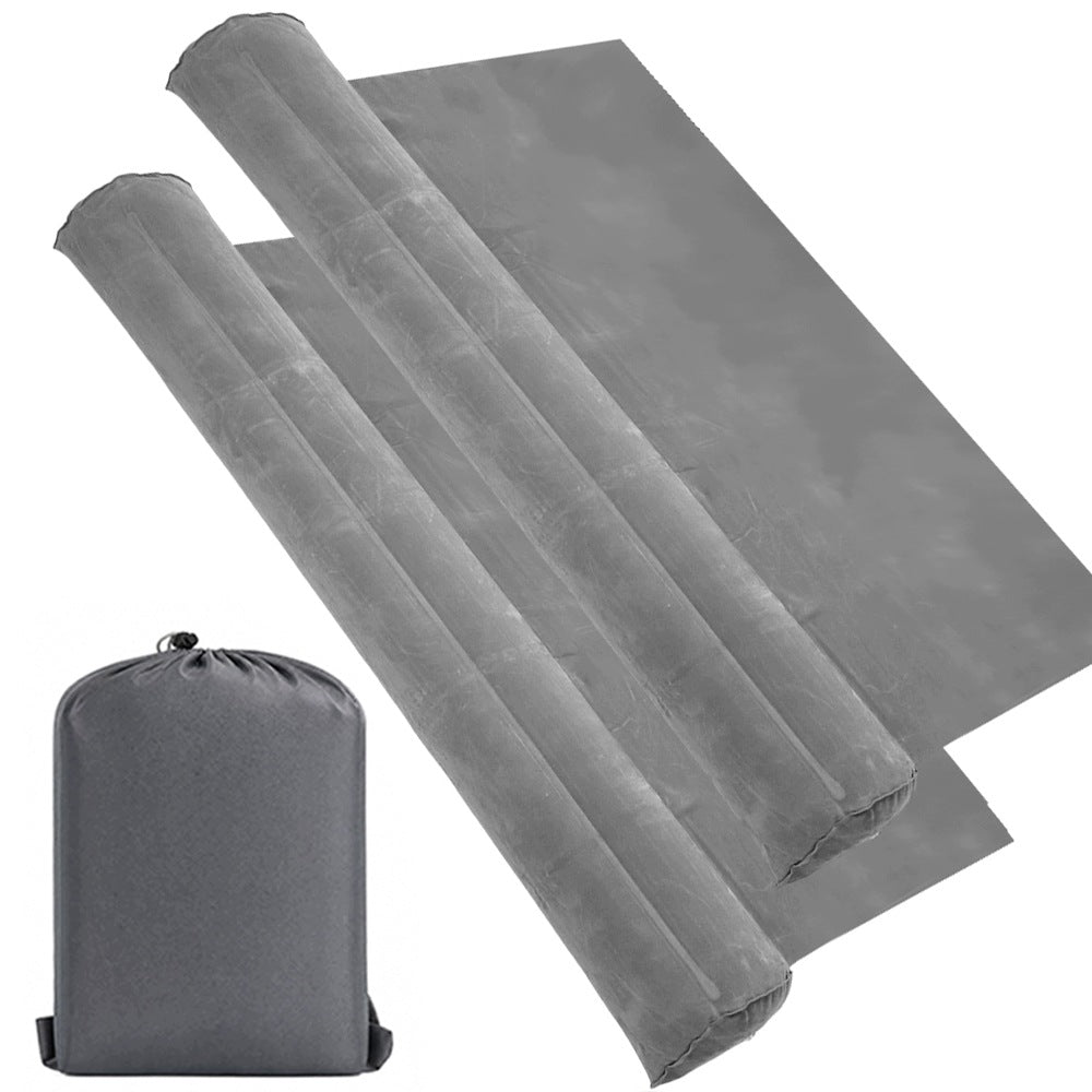 Folding Inflatable Bed Barrier With Velour Surface, 2 Pieces
