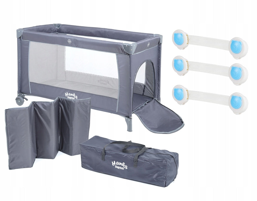 Folding Travel Cot Travel Mattress Mosquito Net Bag+Gift