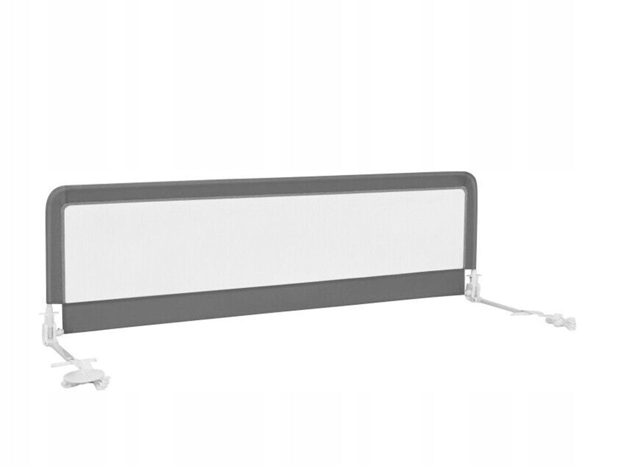 Folding bed safety barrier 180cm grey oxford safe
