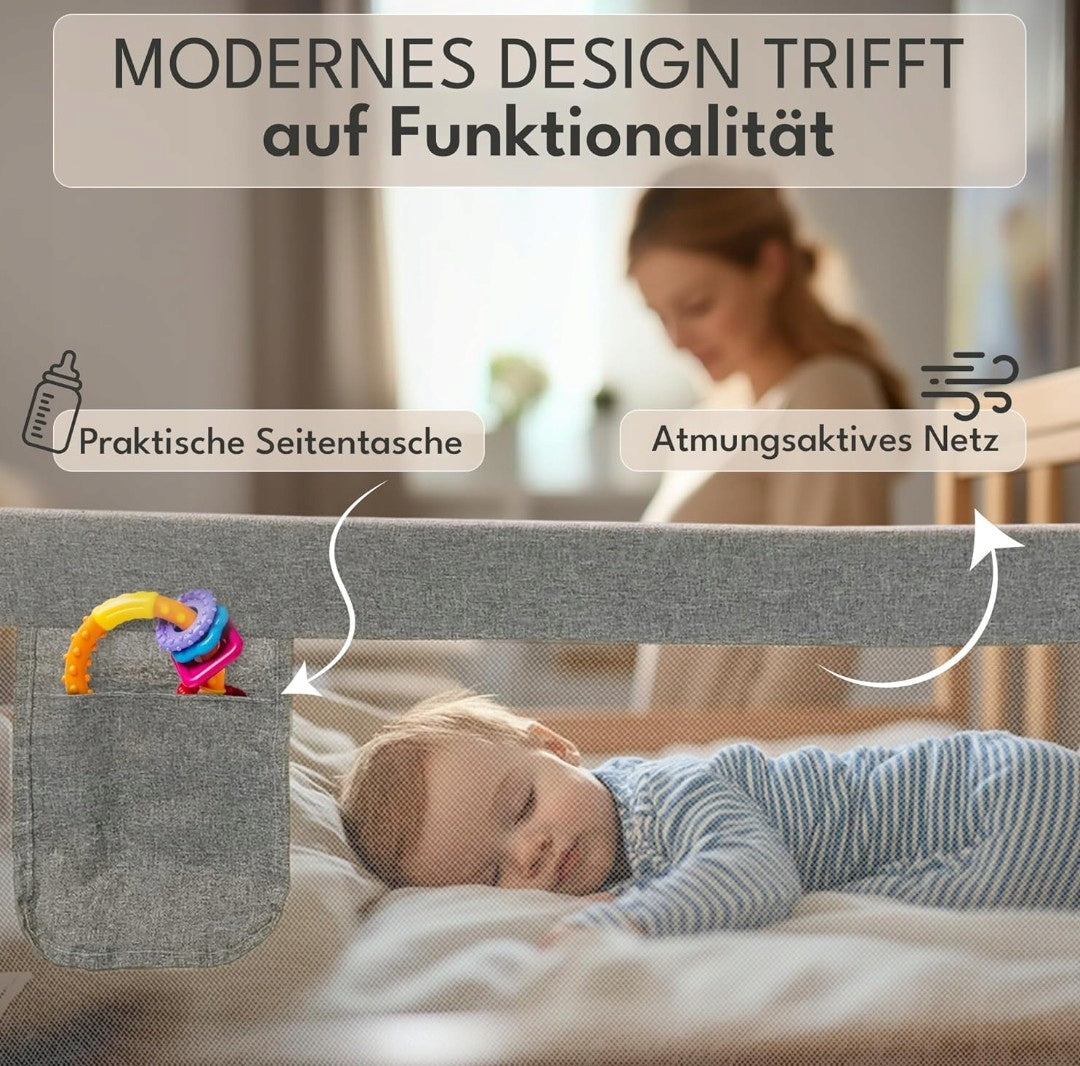 Folding cot barrier 150 x 35 x 48,5 cm, NooMii Fall Protection Brand no brand