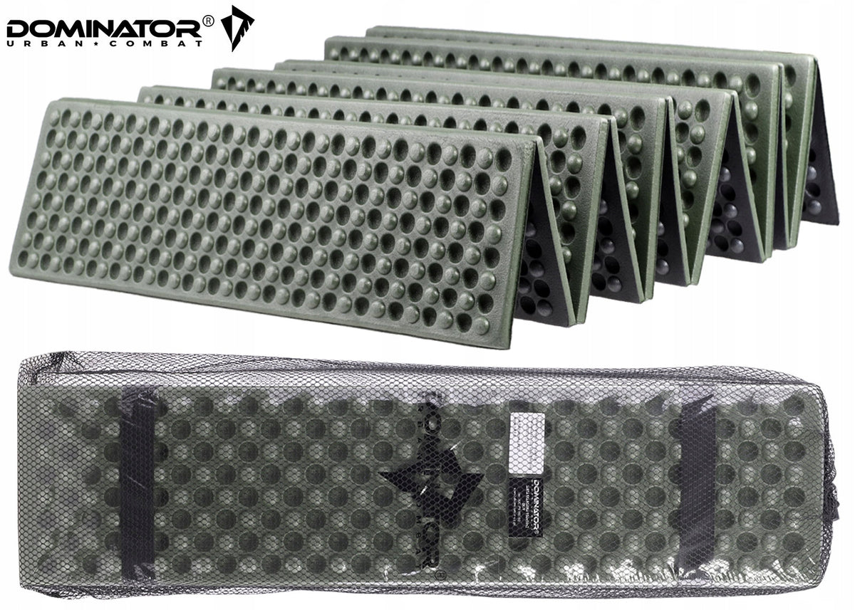 Folding mat tourist mat 180x59x2 for sleeping camping DOMINATOR olive Manufacturer code DUC_PV_002/02