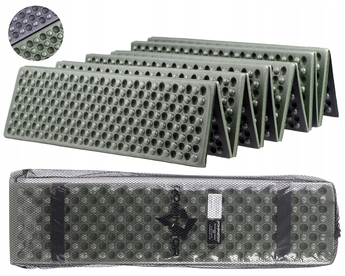 Folding mat tourist mat 180x59x2 for sleeping camping DOMINATOR olive