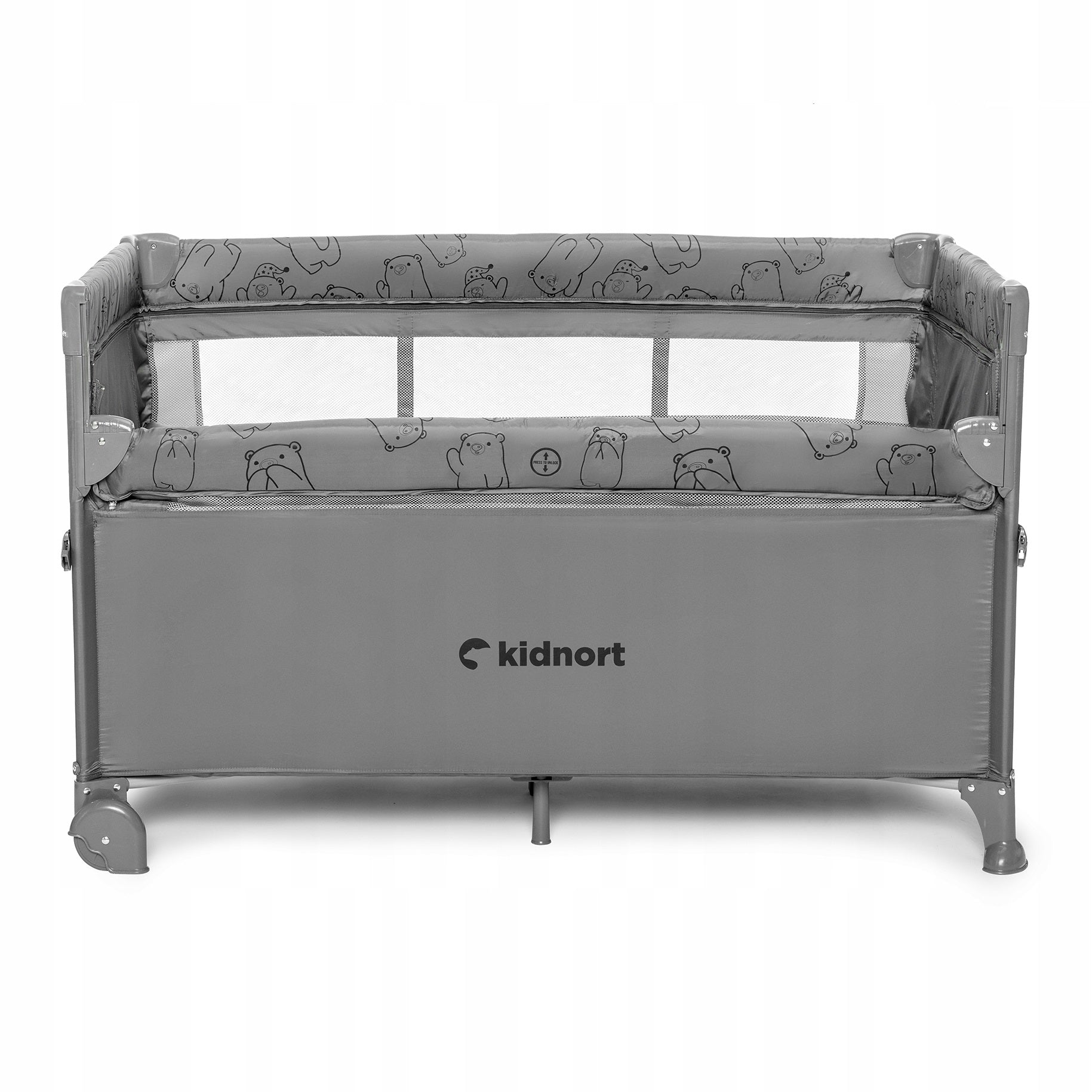 Folding travel cot – extra bed, playpen + NASTE carry bag Medical device no
