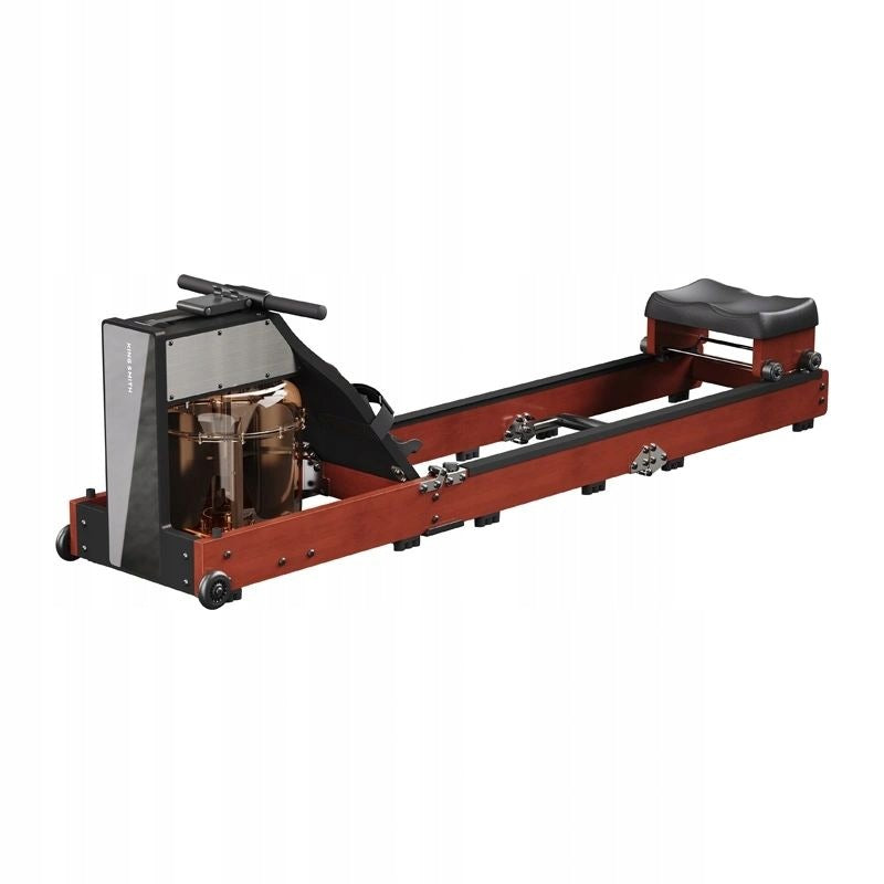 Folding water-magnetic rowing machine KINGSMITH WM10 PRO TriFold oak + Mat
