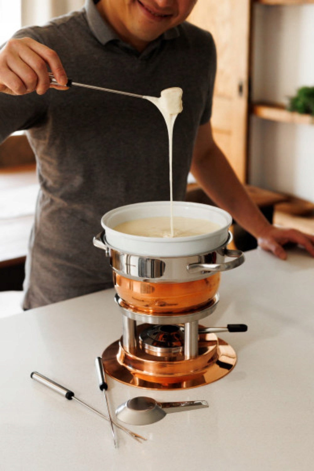 Fondue AROSA, SWISSMAR copper Series F66415