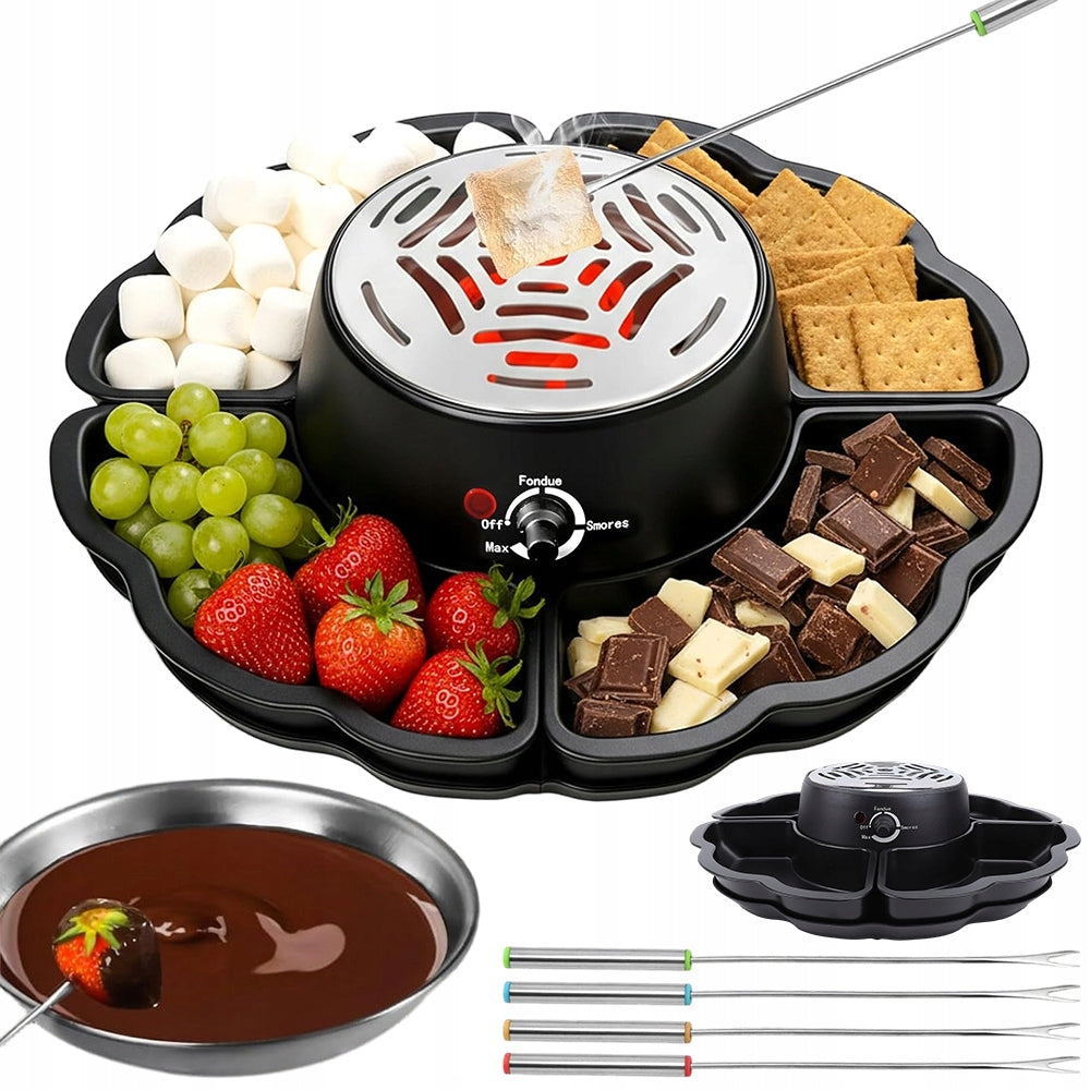 Fondue Pot Sets Electric Fondue Pot Set Ideal As Brand Bedee