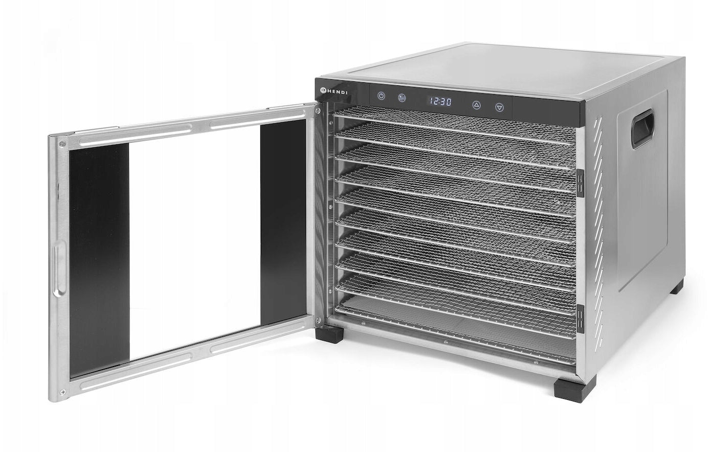 Food Dryer 10 Tac 1000W, steel, Hendi for fruit vegetables, mushrooms Manufacturer code 229026