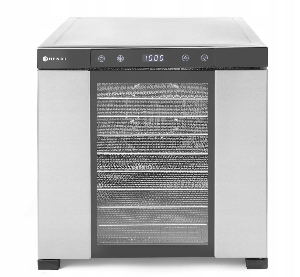 Food Dryer 10 Tac 1000W, steel, Hendi for fruit vegetables, mushrooms