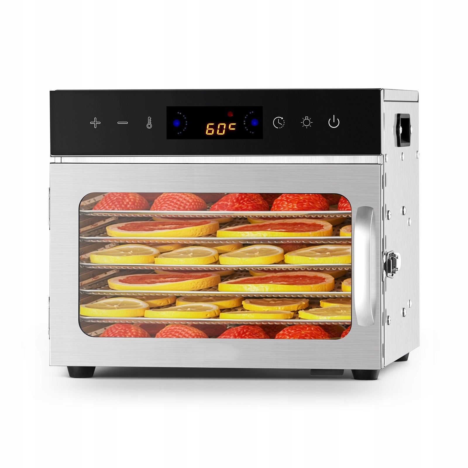Food Dryer 6 Trays 400W With Visible Window Food Dehydrator