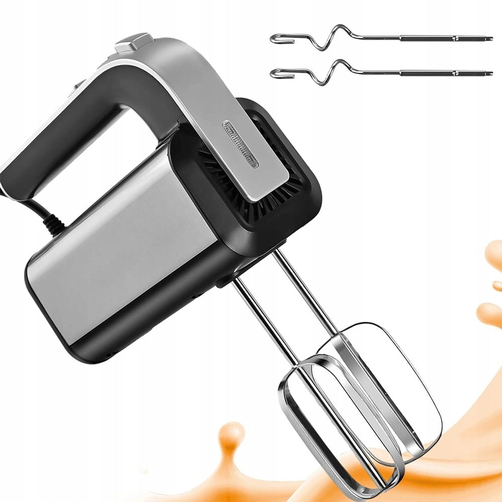 Food Mixer Handheld Robot 300W Turbo 5 Gears Beater Hooks Brand no brand