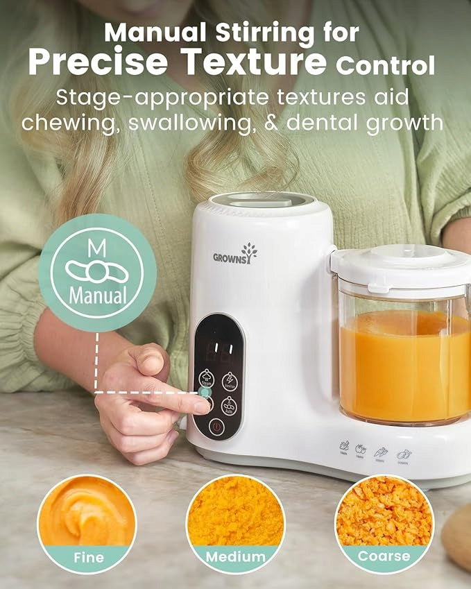 Food Processor 4in1 Steamer Infant Blender BPA Free Sterilization Model SJJ