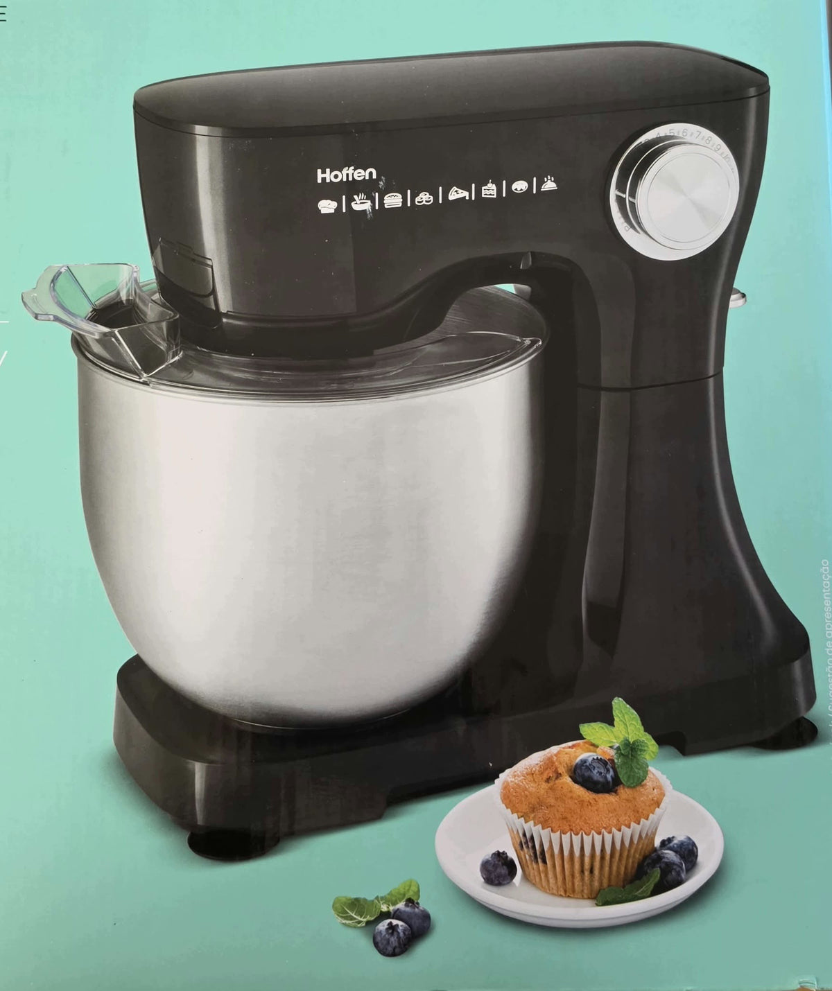 Food Processor Hoffen Planetary Robot 600 W black Manufacturer code 5905118875630