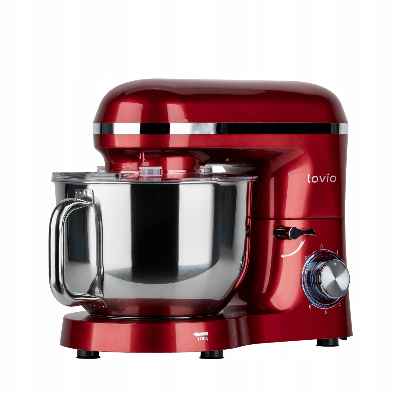 Food Processor Planetary Mixer Lovio Large Bowl 6,2L Multifunctional 1900W Model Roboto kuchenny Mikser planetarny ChefAssistant