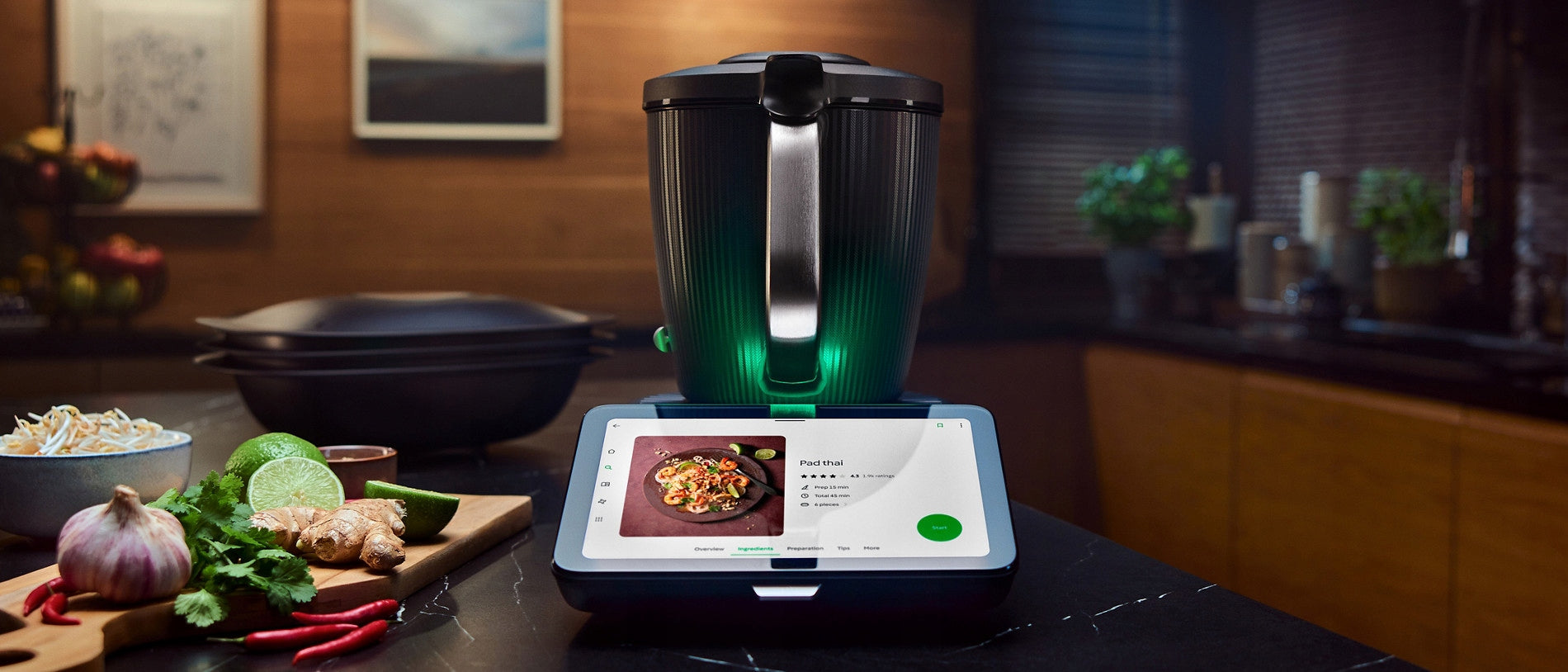 Food Processor Thermomix TM7 + Cookidoo 4 msc + EBOOK+from Hand Available Dominant color black