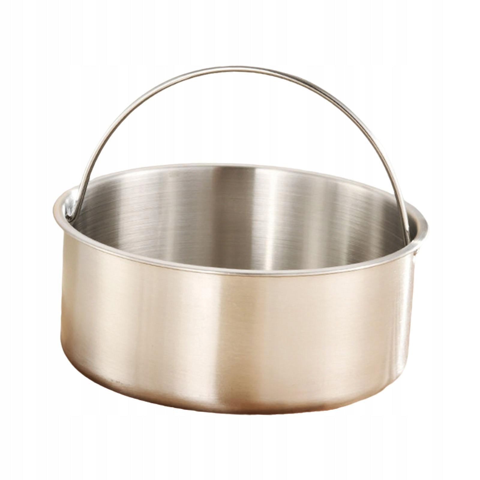 Food Steamer Rice Cooking Steamer Basket for Seafood 14.6cmx6cm with Handle Packaging status original