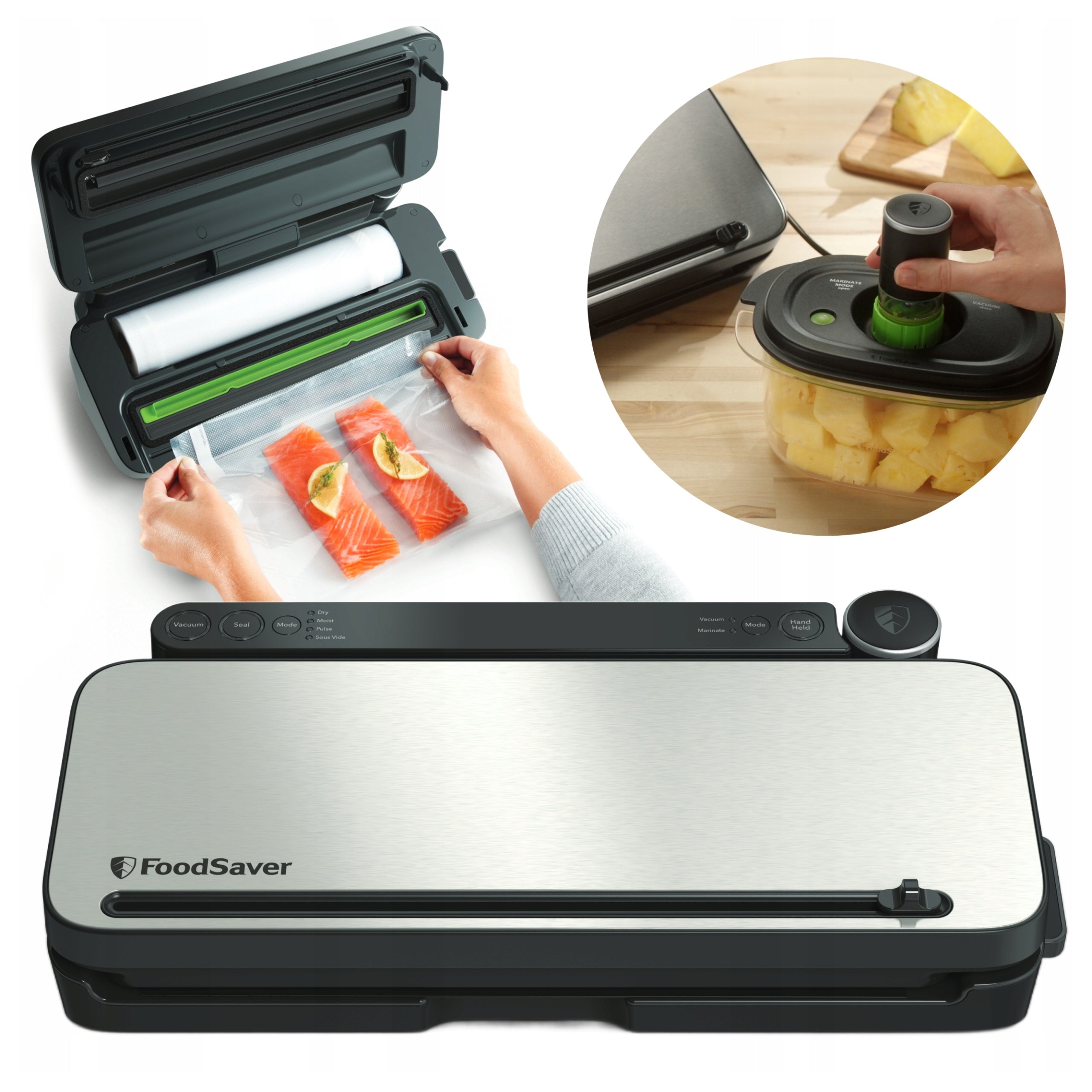 Food Vacuum Welding Machine Food Packaging Machine FoodSaver VS3190X SET