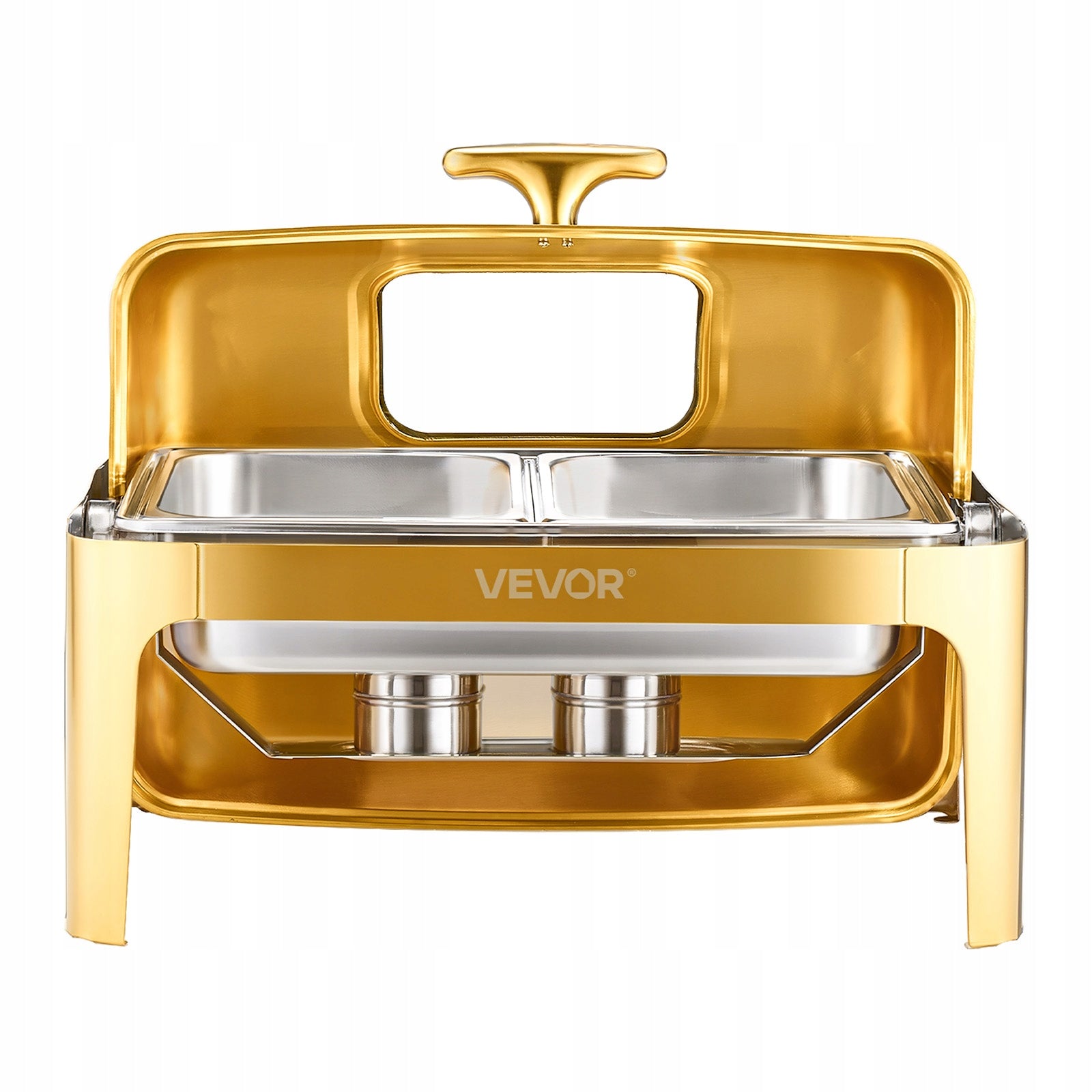 Food Warmer Stainless Steel Gold 8,5L For Events And Restaurants