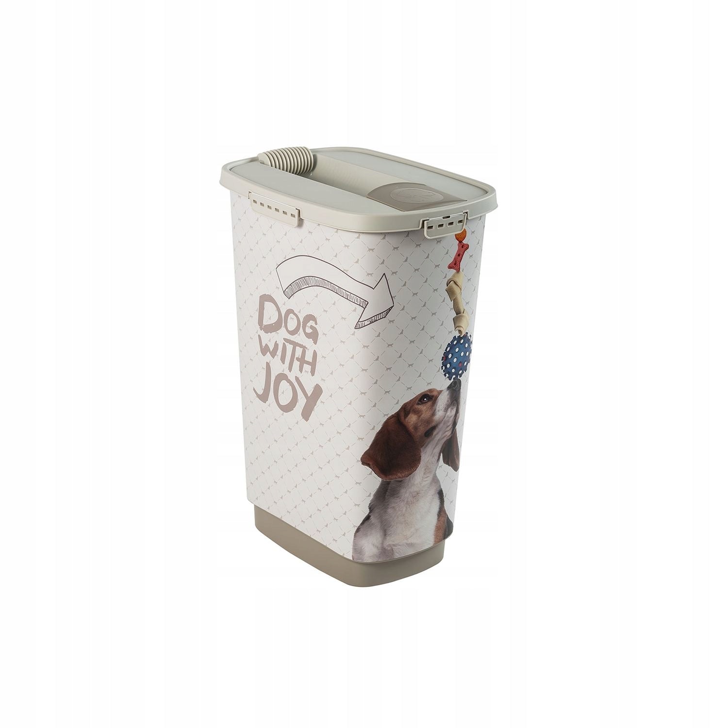 Food container Rotho Cody 50l - cappuccino