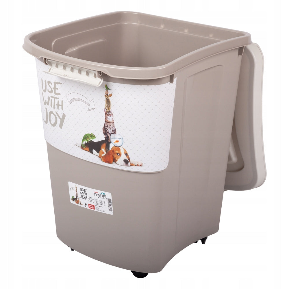 Food container on wheels Rotho ARCHIE 38L 18kg Capacity 38 l