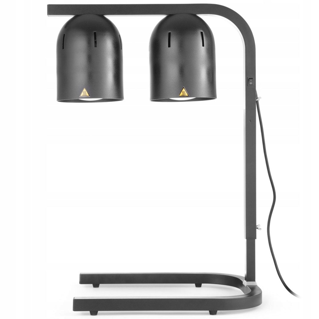 Food heating lamp, double, HENDI, black, 250W, 230V Brand Hendi