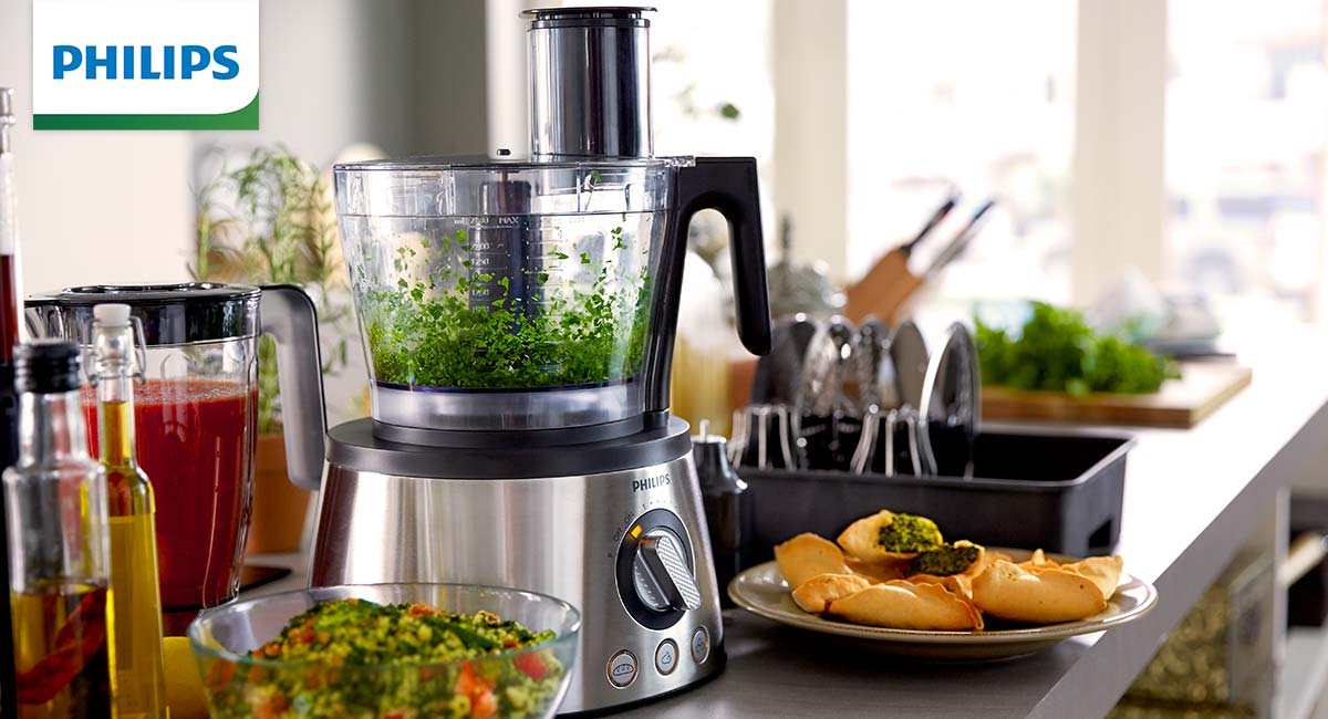 Food processor Philips HR7778/00 1300 W black Dominant color black
