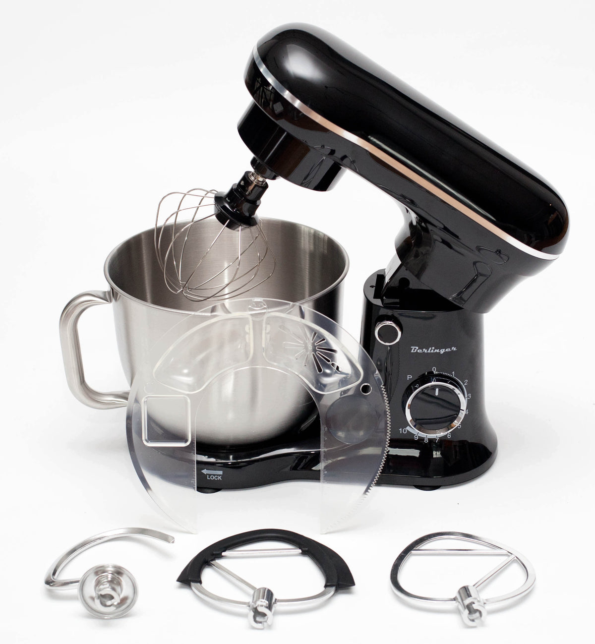 Food processor planetary mixer BERLINGER| Powerful 3200 5,5L | 4 mixers Manufacturer code mikser_planetarny-3200_CZ